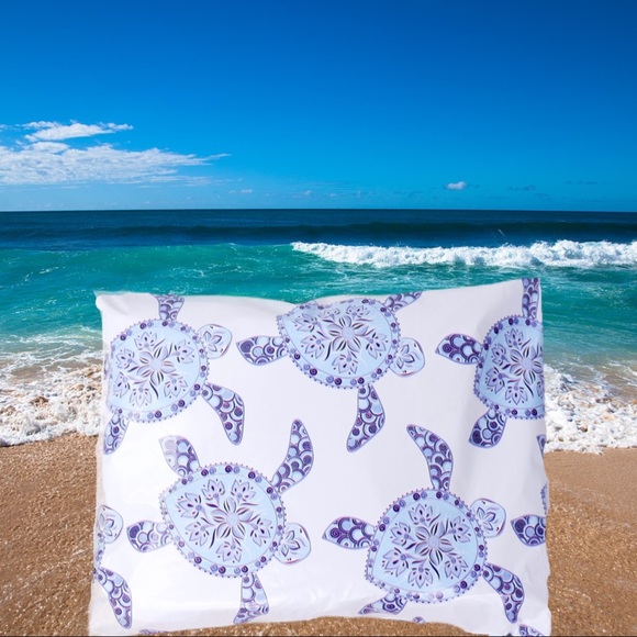 25 10X13 Blue Turtle Mailers CLEARANCE - Picture 4 of 7